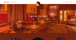Desktop Screenshot of cajovna-naceste.cz